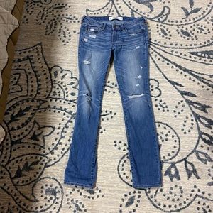 Abercrombie and Fitch the AF skinny jeans